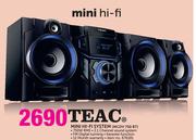 Teac Mini Hi-Fi System MCDV 750 BT