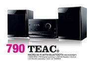 Teac Micro Hi-Fi with Bluetooth MCDV975BT