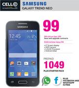 Samsung Galaxy Trend Neo Plus Starter pack