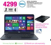 Dell Intel Celeron Notebook INSPIRON 3531