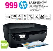 HP 4-In-1 Ink Advantage WiFi Printer 3835