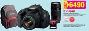 Canon EOS600D Twin Lens Bundle