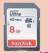 SanDisk 8GB Ultra SD Card