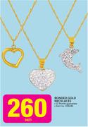 Bonded Gold Necklaces-Each