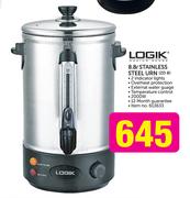 Logik 8.8Ltr Stainless Steel Urn ZD 8