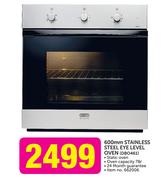 Defy 600mm Stainless Steel Eye Level Oven DBO461