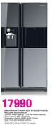 Samsung 524Ltr Mirror Finish Side by Side Fridge/Freezer RS21HFLMR1/XF
