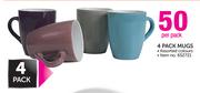 4 Pack Mugs-Per Pack