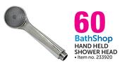 Bath Shop Hand Held Shower Head
