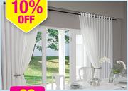 25mm Aluminium Curtain Rods(Black) 2m Rod