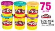 Play-Doh 4+2 Classic Colours-Per Set
