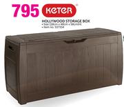 Keter Hollywood Storage Box-118cmx48cmx58cm(h)
