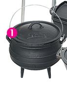 Out & About Size 3 Potjie Pot