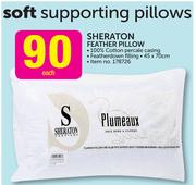 Sheraton Feather Pillow-Each