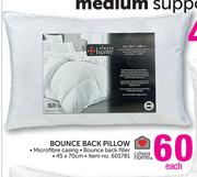 Bounce Back Pillow-Each