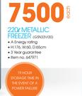 Bosch 220ltr Metallic Freezer GSN33VI30