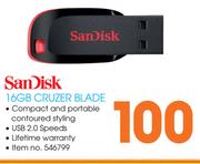 SanDisk 16GB Cruzer Blade
