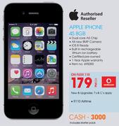 Apple iPhone 4S 8GB-On Flexi 110