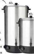 Minera 60L Stainless Steel Urns 810654