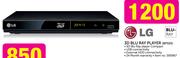 LG 3D Blu Ray Player BP325