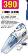 Black & Decker 7.2V Hand Vacuum