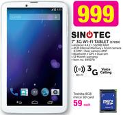 Sinotec 7" 3G Wi-Fi Tablet S7200