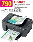 Canon 4 In 1 Wireless Printer MX494