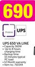 Proline UPS 650VA Line