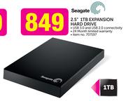 Seagate 2.5" 1TB Expansion Hard Drive