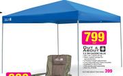 Out & About 3x3M Gazebo Blue