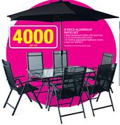 8 Piece Aluminium Patio Set-Per Set