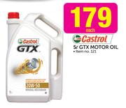 Castrol GTX Motor Oil-5Ltr