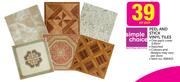 Simple Choice Peel And Stick Vinyl Tiles-Per Pack
