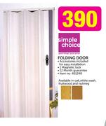 Simple Choice Folding Door