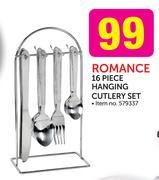 Romance 16 Piece Hanging Cutlery Set
