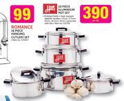 Hart 10 Piece Aluminium Pot Set-Per Set
