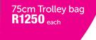 Tosca 75cm ABS Trolley Bag-Each