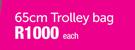 Tosca 65cm ABS Trolley Bag-Each