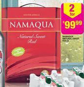 Namaqua Natural Sweet Red-2 x 3Ltr