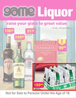 Game : Liquor (22 Jul - 2 Aug 2015), page 1