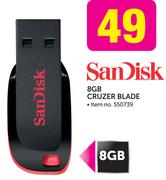 SanDisk 8GB Cruzer Blade