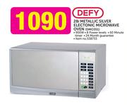 Defy 28Ltr Metallic Silver Electronic Microwave Oven DMO351