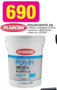 Plascon 20L Polvin White