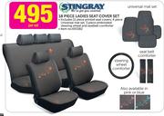 Stingray 18-Piece Ladies Seat Cover Set