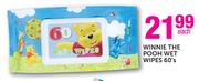 Winnie The Pooh Wet Wipes-60's Each
