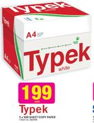 Typek 5x500 Sheet Copy Paper
