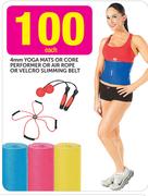 4mm Yoga Mats Or Core Performer Or Air Rope Or Velcro Slimming Belt-Each