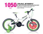 Raleigh 16" Boys Or Girls MXR Mountain Bike-Each