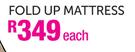 Fold Up Mattress-Each