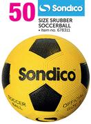 Sondico Size 5 Rubber Soccer Ball